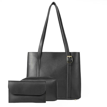 3 in 1 Envy Tote Bag For Women-Black