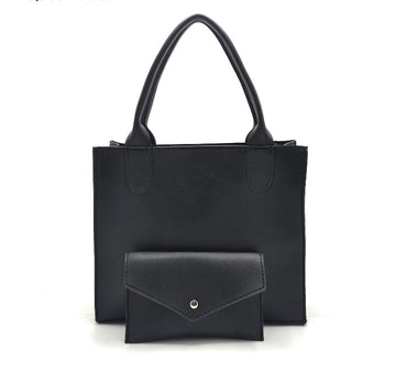 2 in 1 Piece Stella Shoulder Bag For women-Black