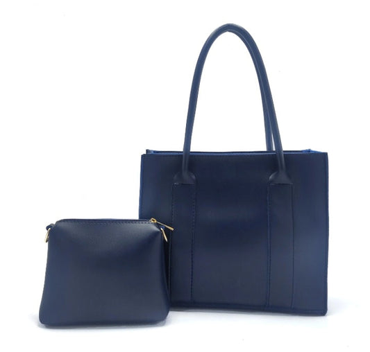 2 in 1 Piece Classy Stylish Shoulder Bag For women-Blue